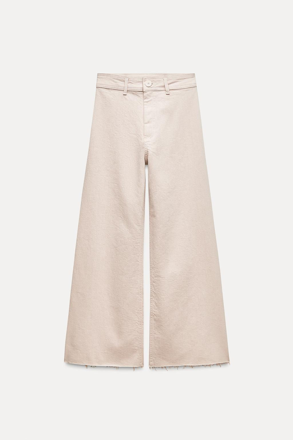 ZW MARINE STRAIGHT-LEG HIGH-WAIST JEANS - Zara фото 7