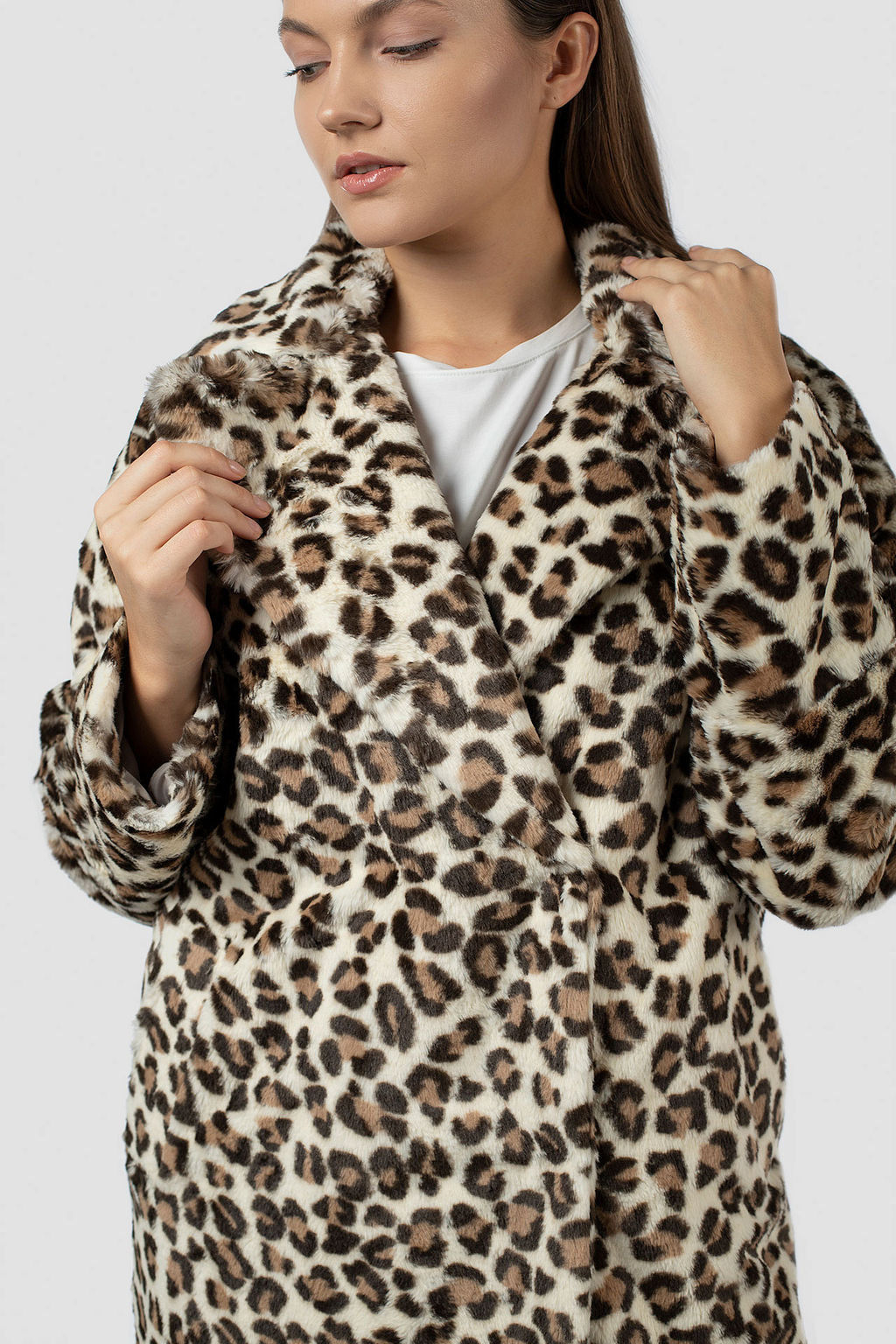 02-3150 Пальто женское утепленное - El podio фото 5