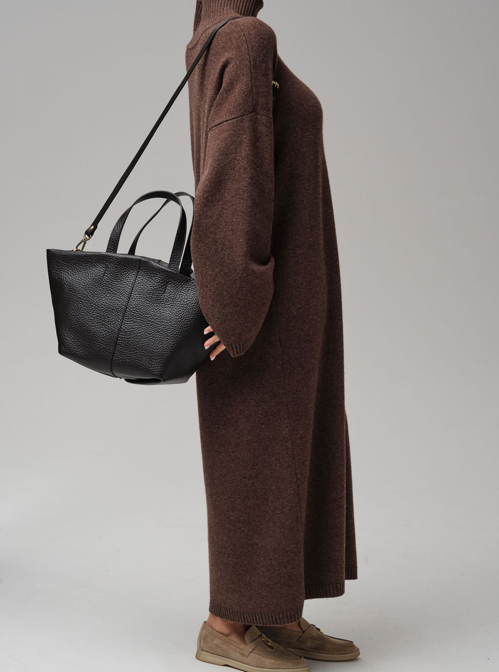 Кожаная сумка Azaro 31355 темно-коричневый