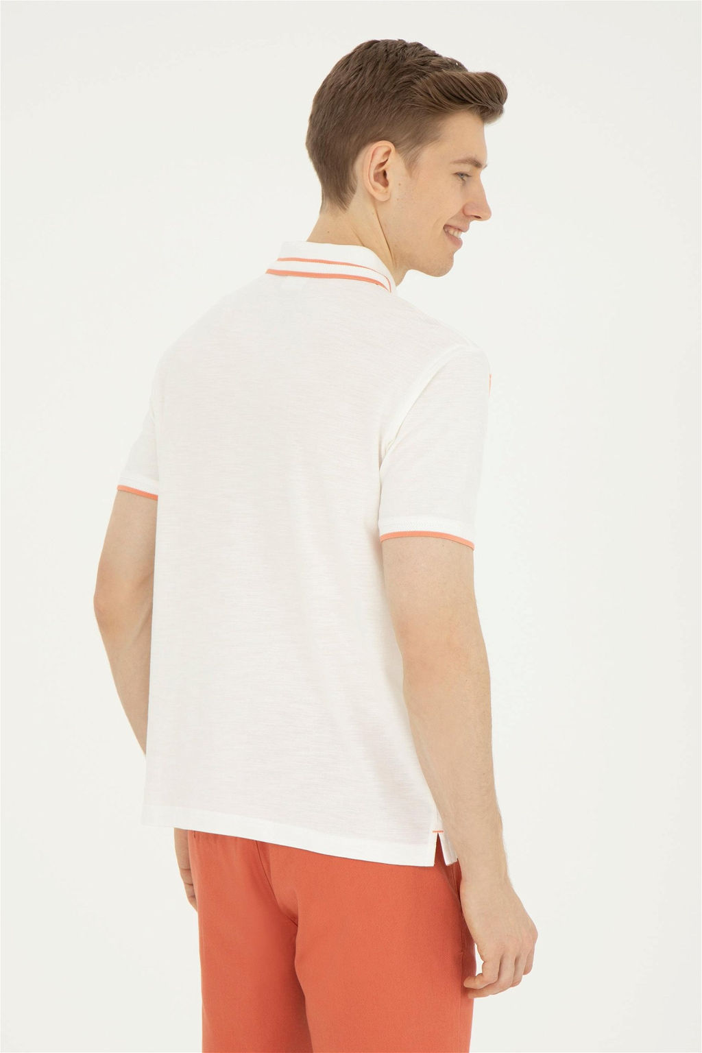 Мужская футболка цвета экрю - U.s. polo assn фото 5