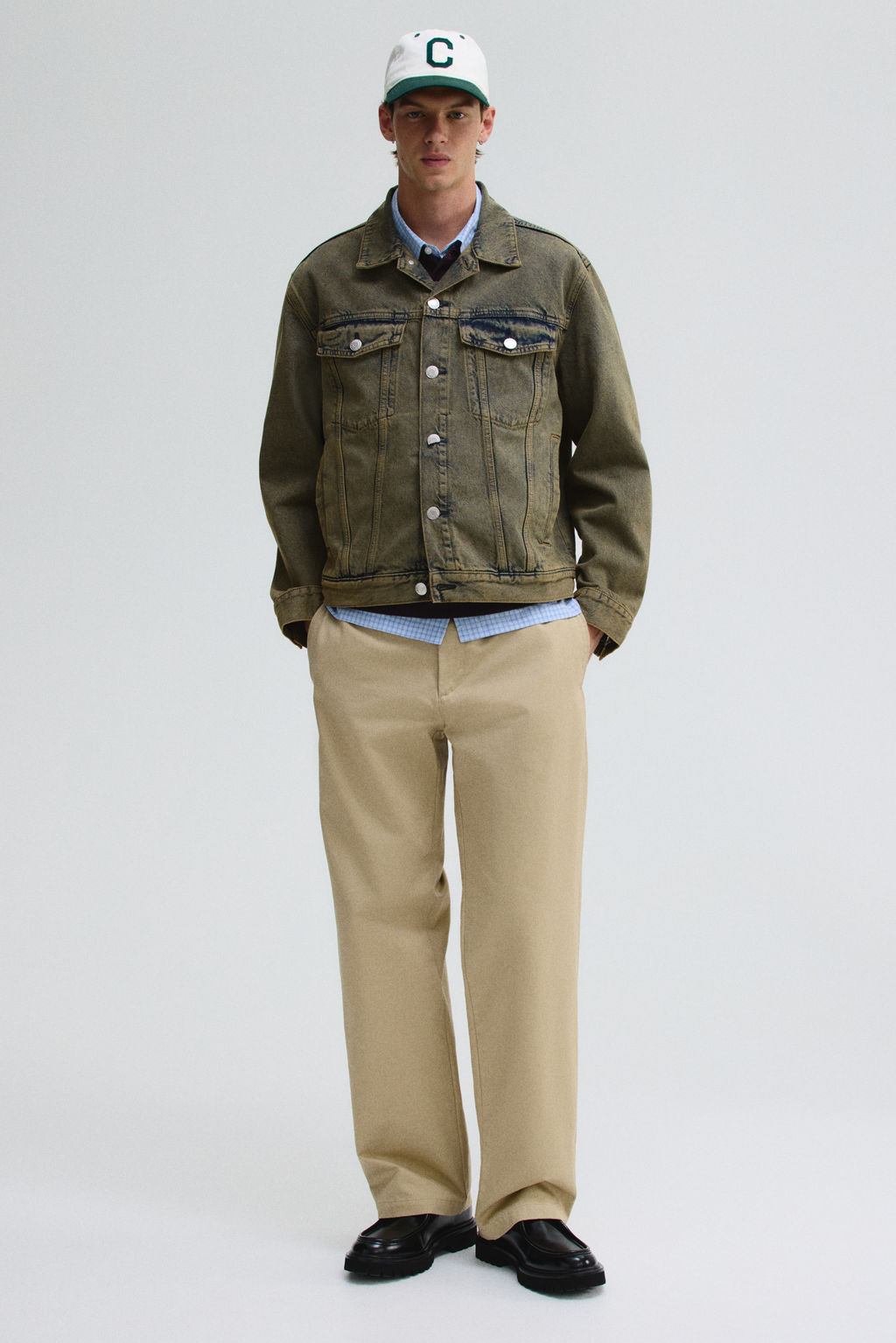 Cazadora trucker en denim - H&m фото 4
