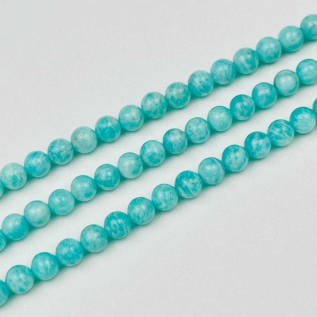 Бусины для украшений из Амазонита (56 бусин)