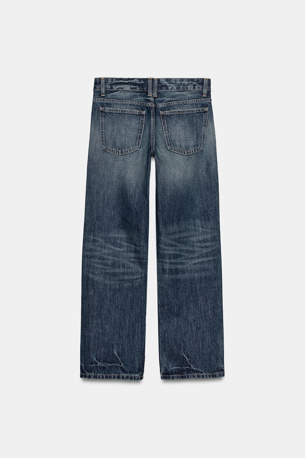 JEANS TRF RECTO TIRO BAJO / Marino - Zara фото 8