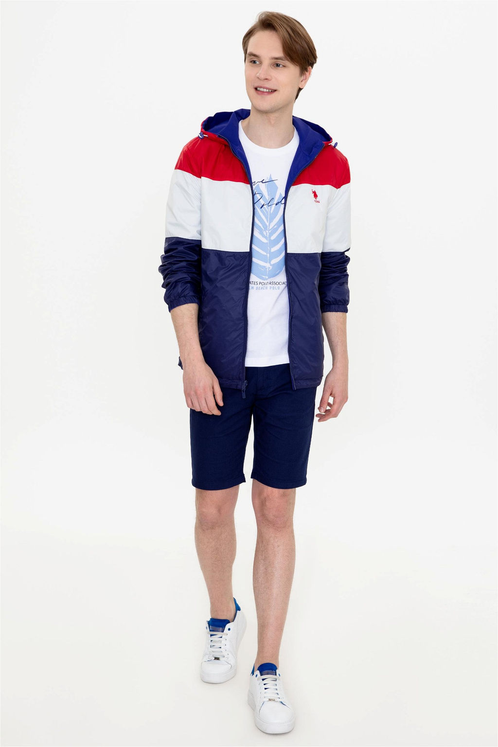 Мужское синее двустороннее пальто Неожиданная скидка в корзине - U.s. polo assn фото 4