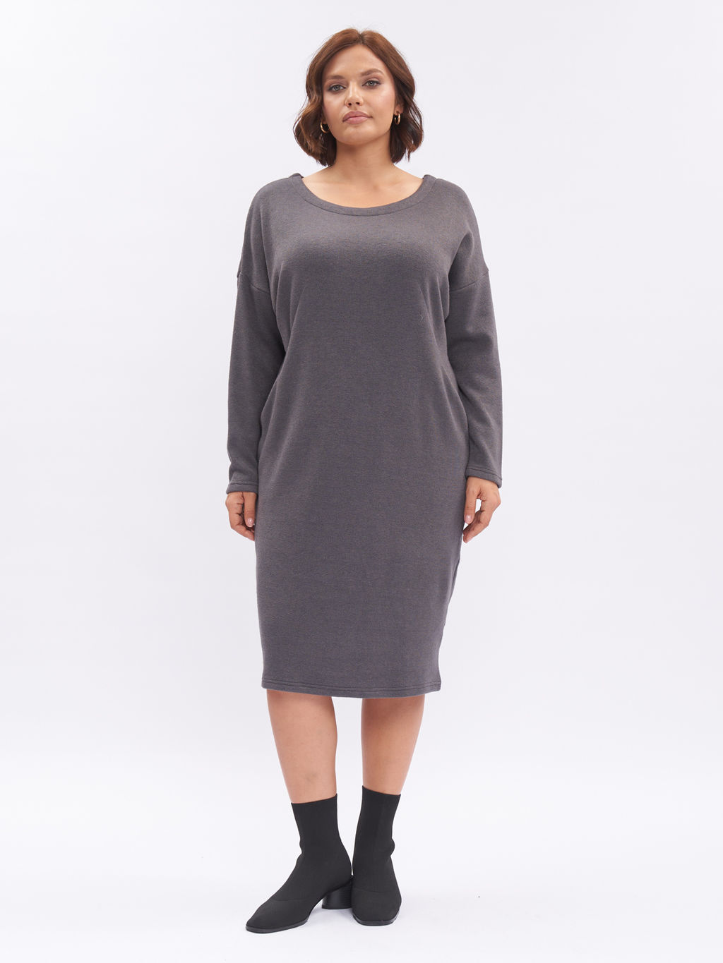 Платье теплое ZPP44728GRY23 - Артесса фото 7