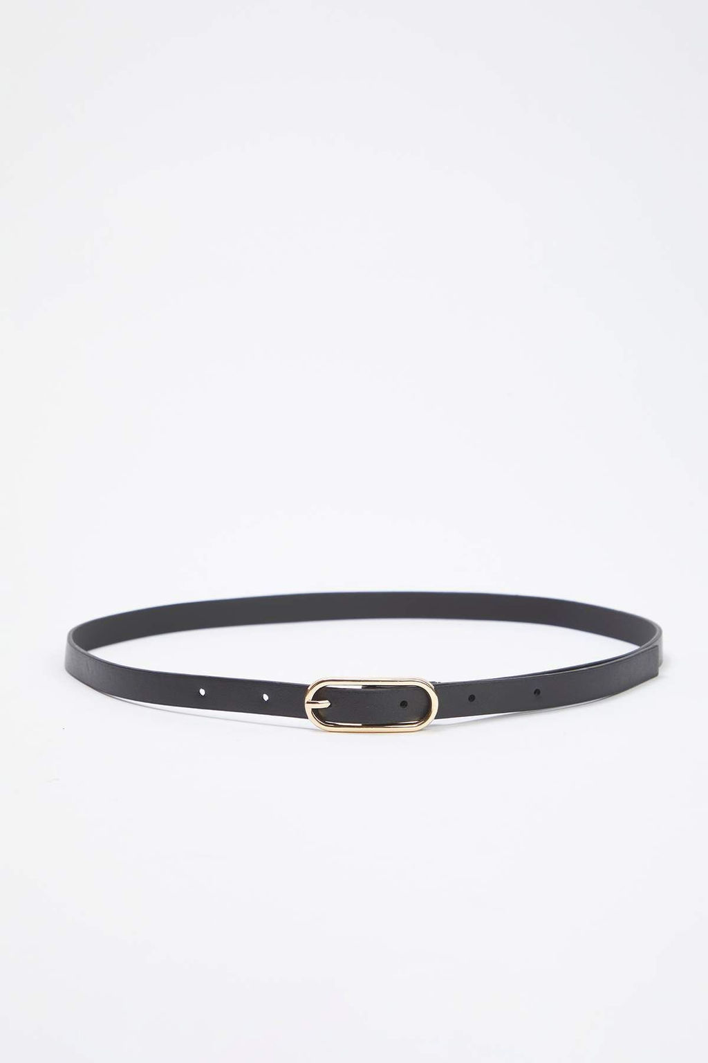 Siyah-Ekru 2li Paket Deri Gorunumlu Kemer TWOAW26KE00004