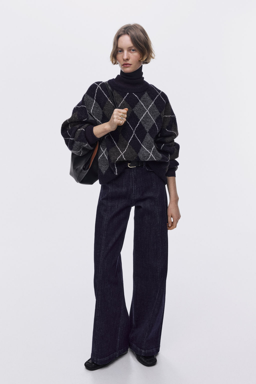 Wide High Jeans - H&m фото 3