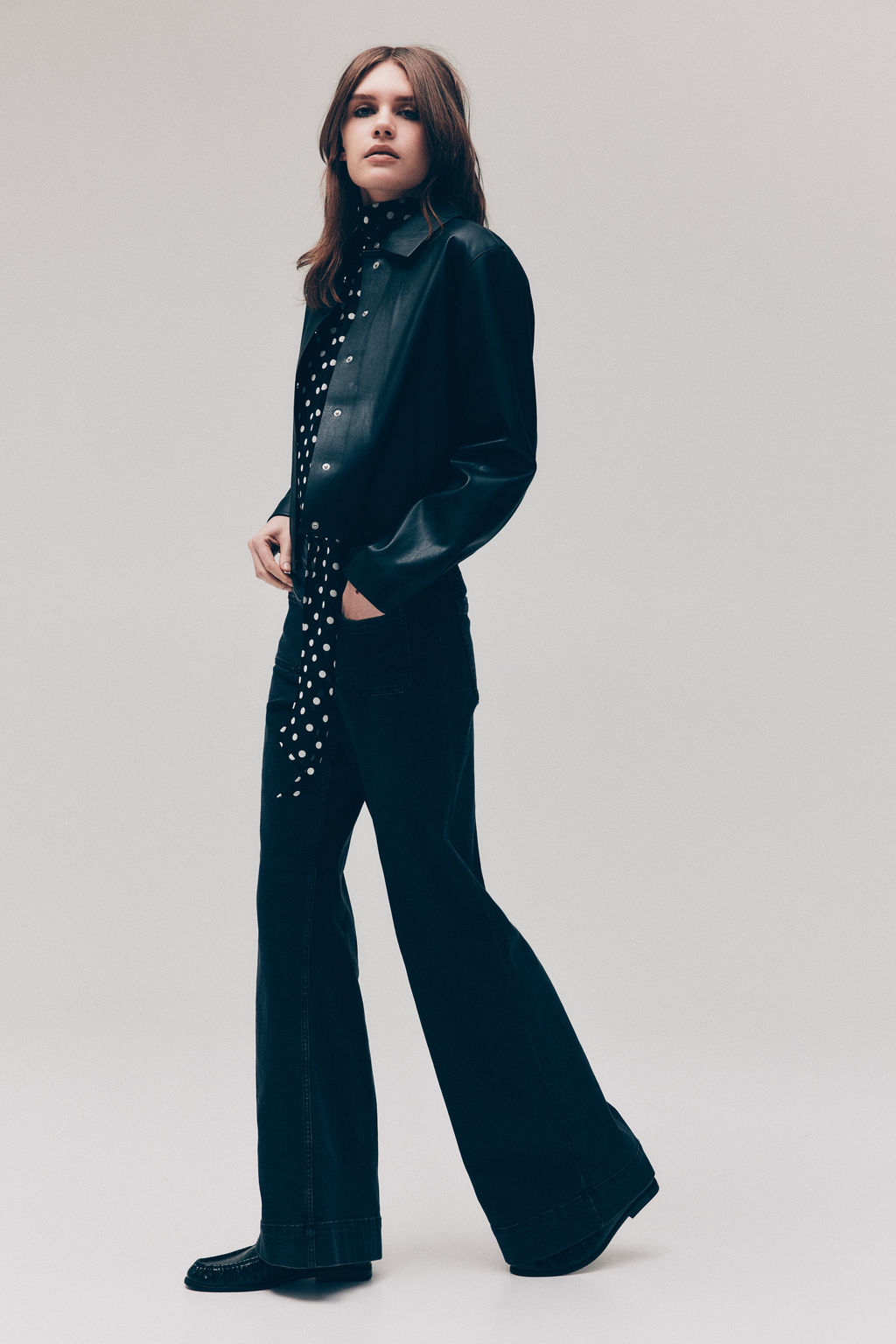 Wide High Waist Jeans - H&m фото 6
