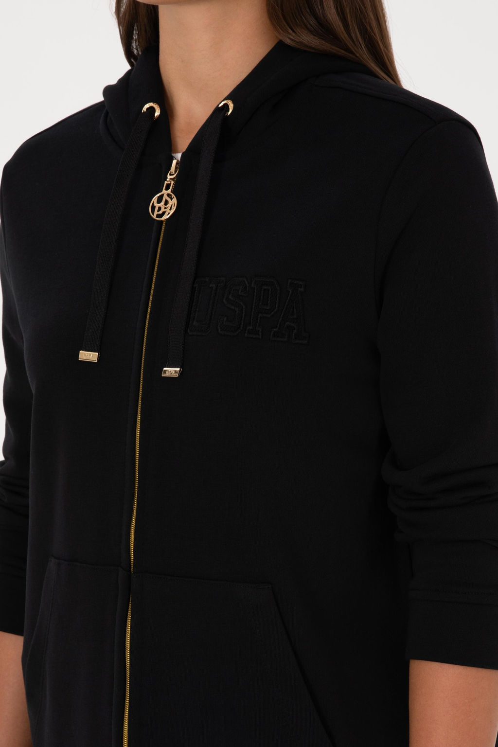 Kad_n Siyah Basic Sweatshirt Sepette S_rpriz _ndirim - U.s. polo assn фото 7