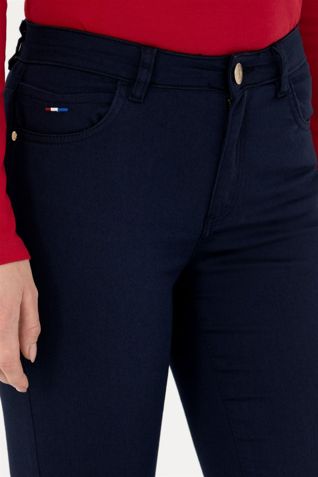 Женские темно-синие брюки Неожиданная скидка в корзине - U.s. polo assn фото 6