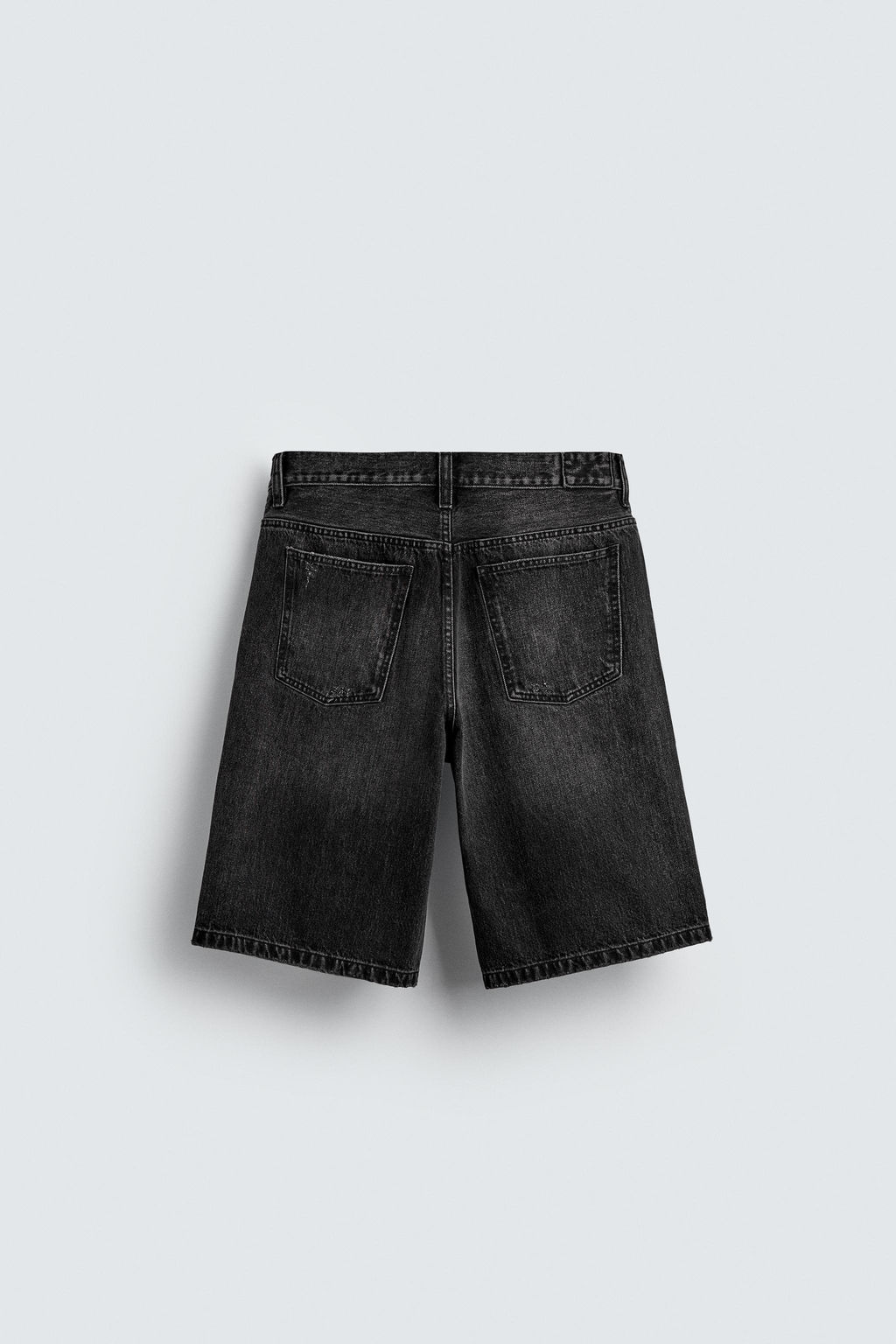 BERMUDA DENIM BAGGY FIT / Carb?n - Zara фото 8