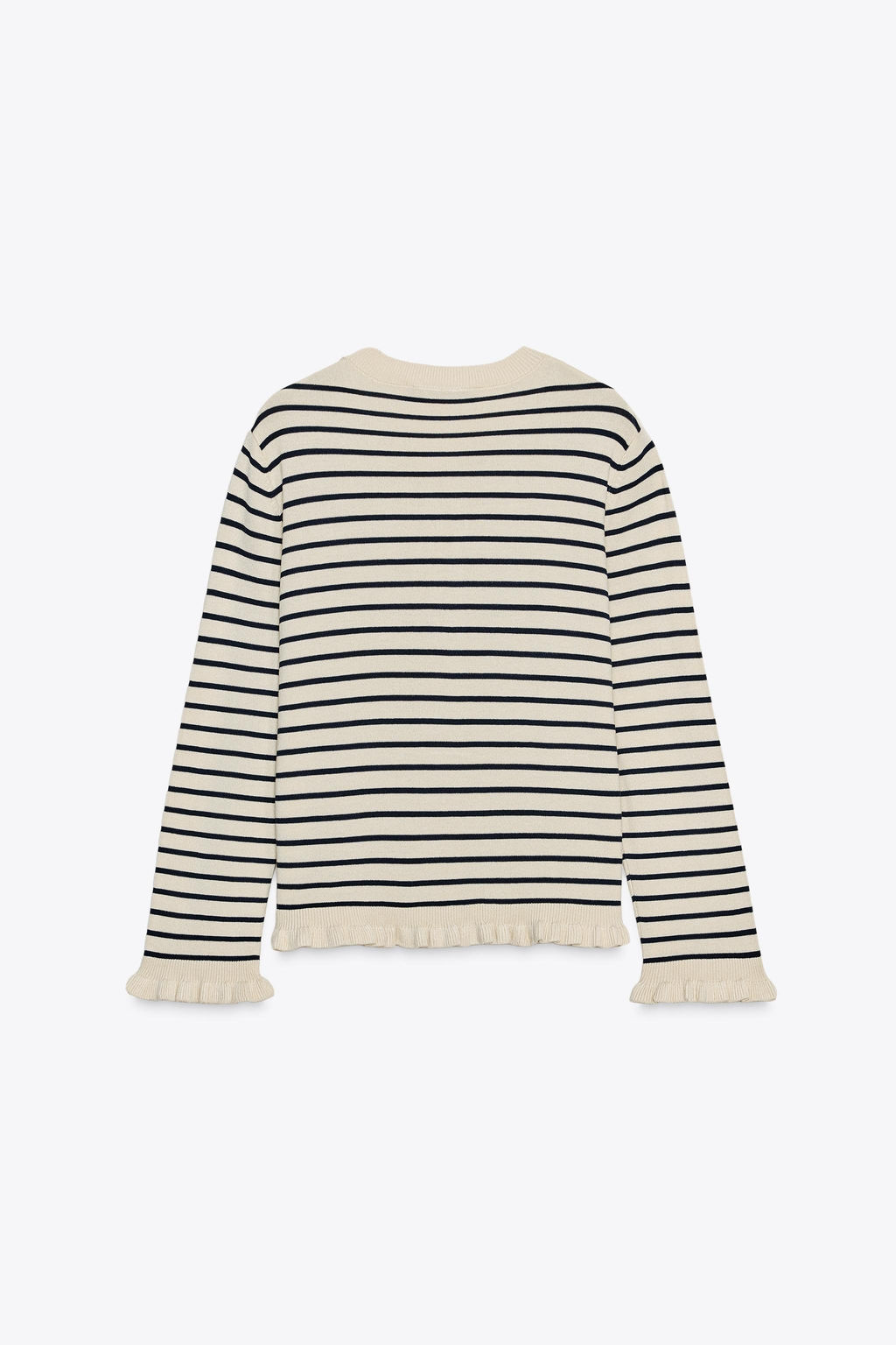 RUFFLE TRIM CARDIGAN - Zara фото 8