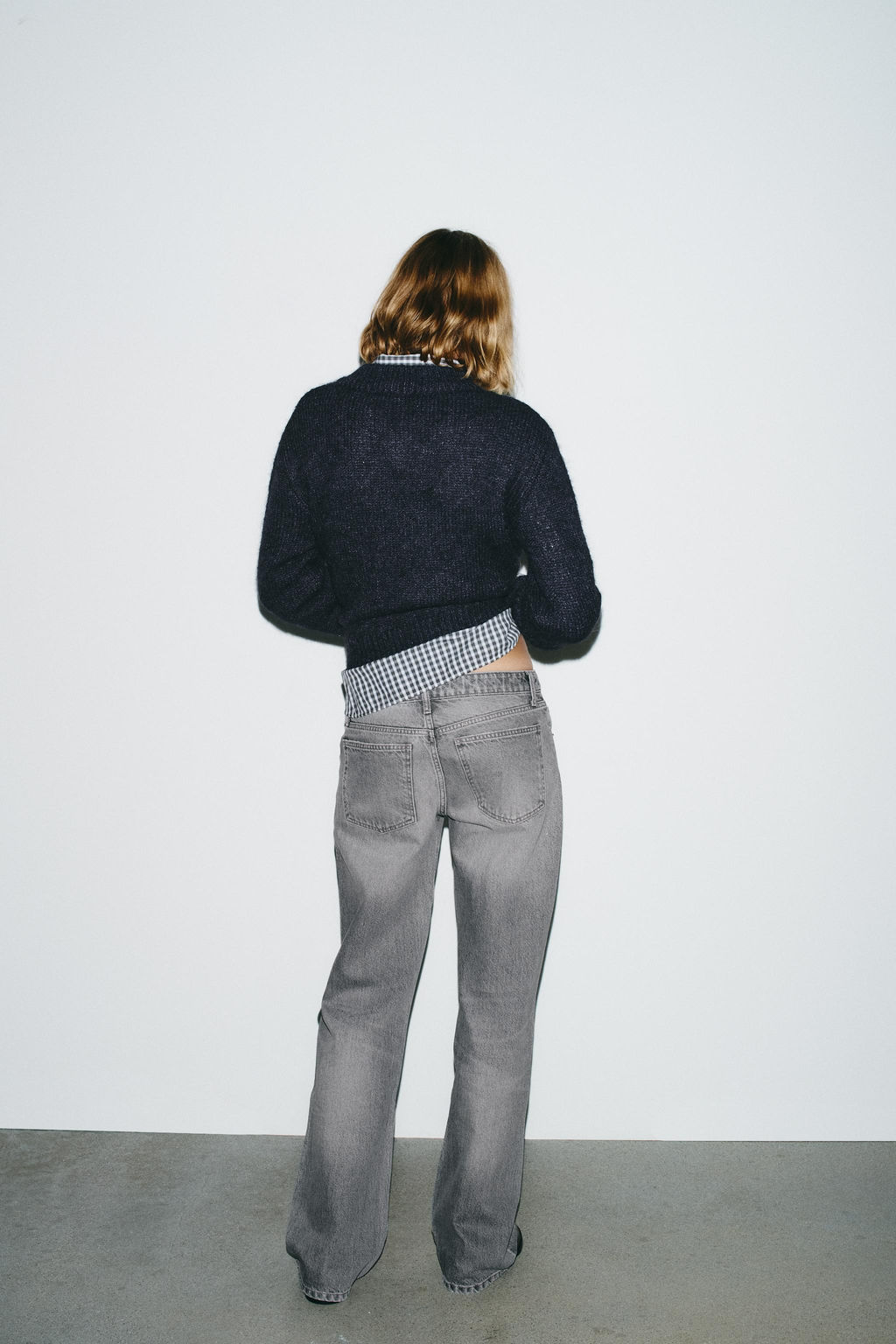 TRF WIDE-LEG LOW-RISE JEANS - Zara фото 23