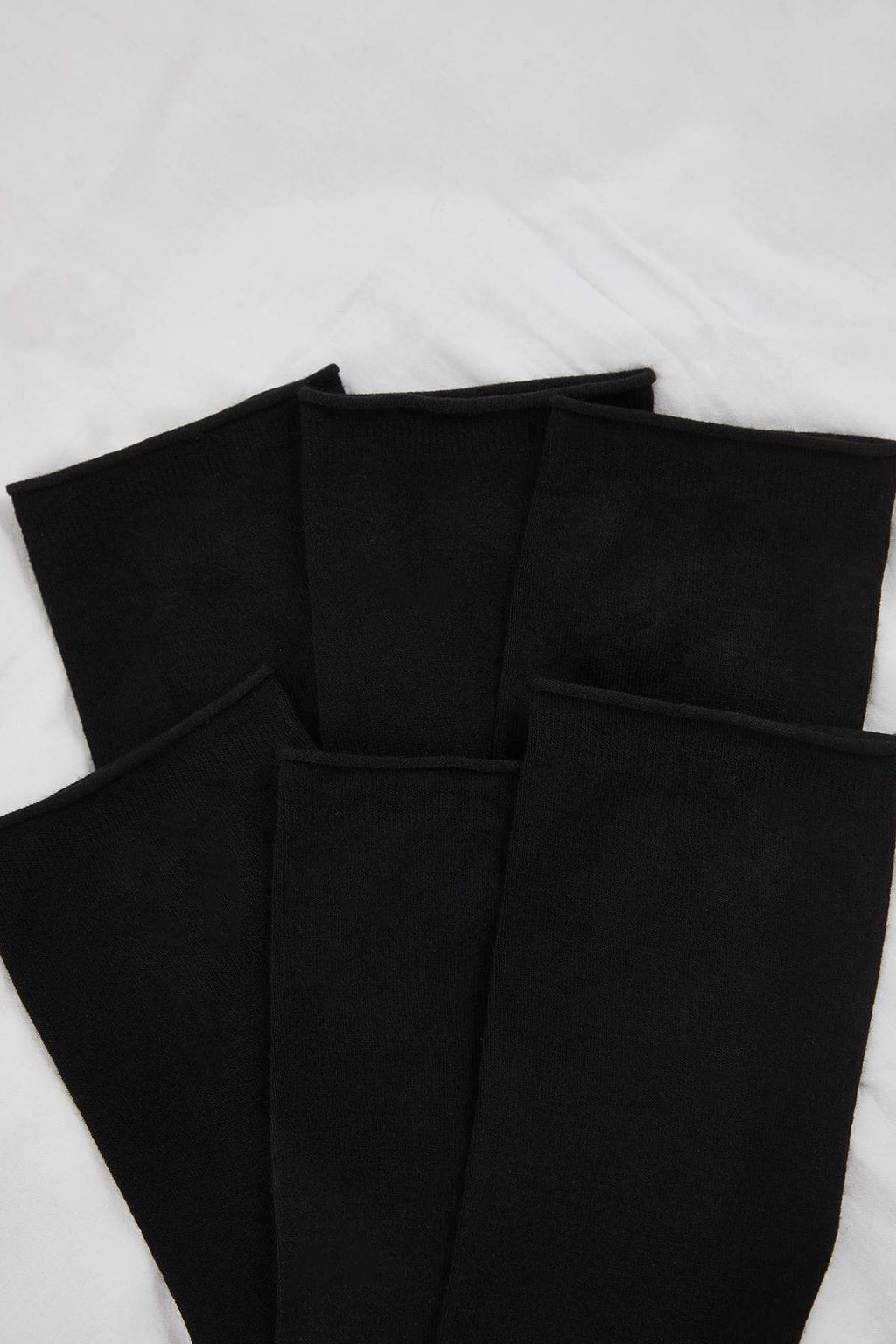 Siyah Premium Bambu Diyabetik Seker Lastiksiz Dikissiz Uzun Soket Corap TMNAW26CO00000