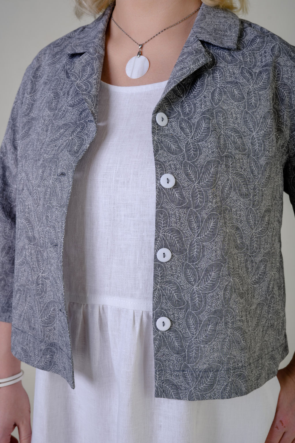 жакет 100% хлопок - Новый лен фото 7