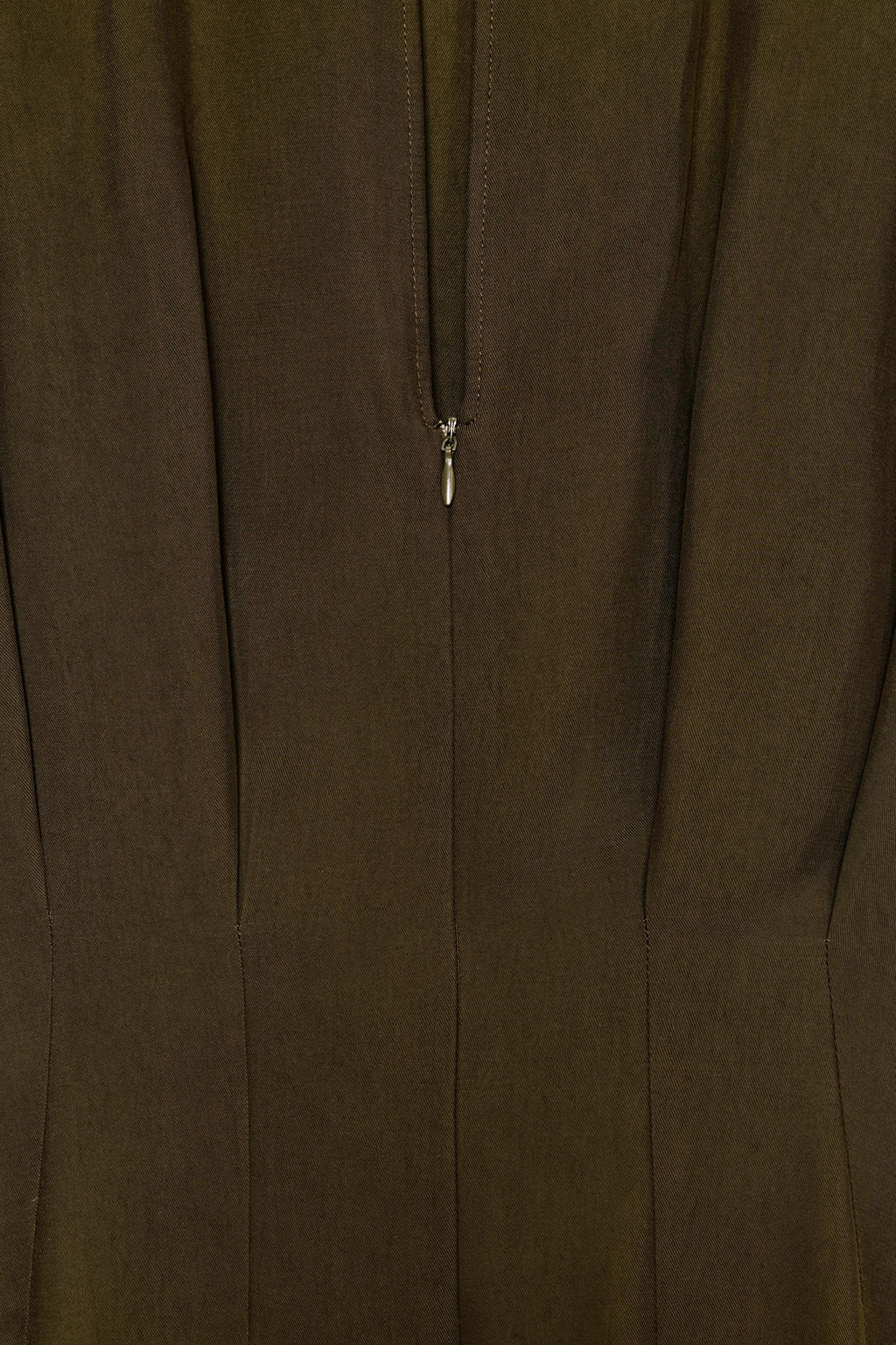 VESTIDO MIDI LAZADAS ZW COLLECTION / Khaki - Zara фото 7