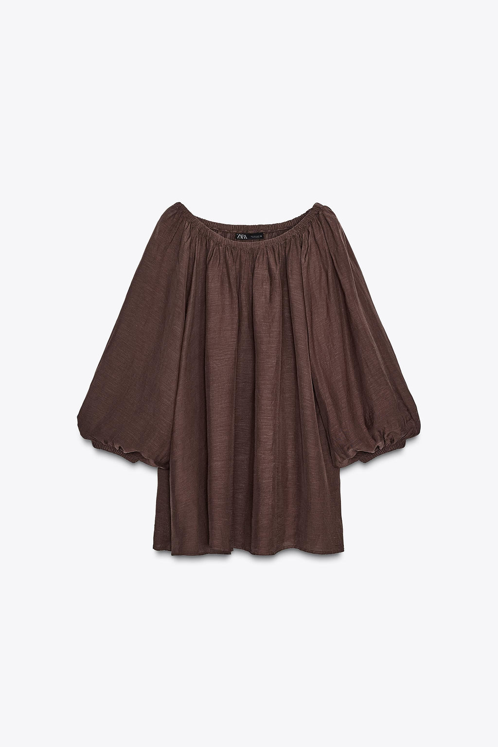 ZW COLLECTION OFF-THE-SHOULDER TOP - Zara фото 6