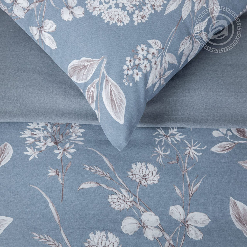 Руада Евро/Пододеяльник (молния): 1 шт.- 220*200; Простыня: 1 шт.- 260*240; Наволочка: 2 шт.- 70*70; Наволочка: 2 шт.- 50*70 Велюр Классик