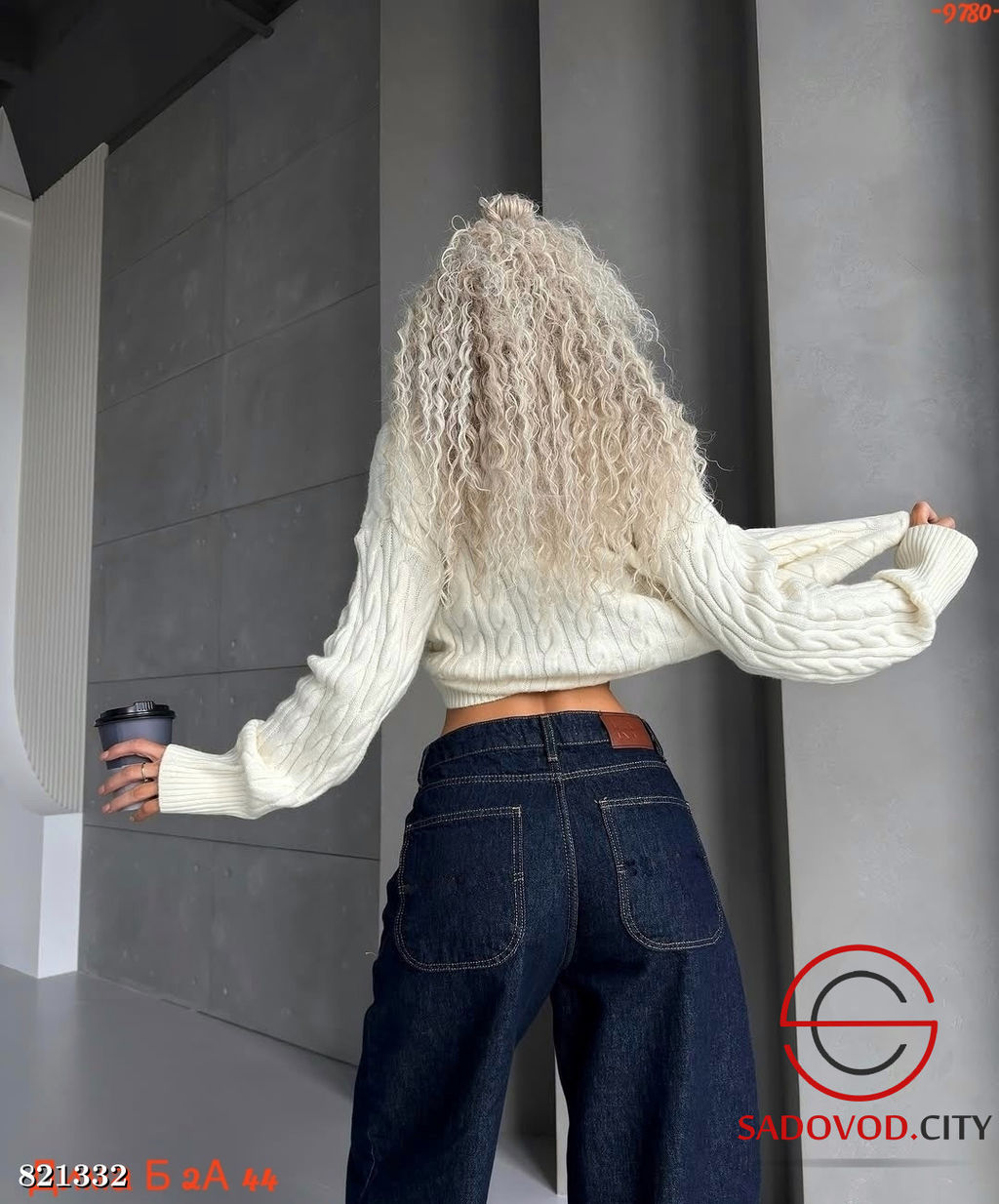 Джинсы женские с высокой посадкой - Bruno фото 2