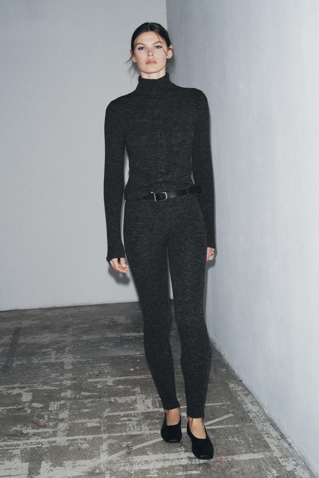 SOFT LEGGINGS WITH BELT - Zara фото 3