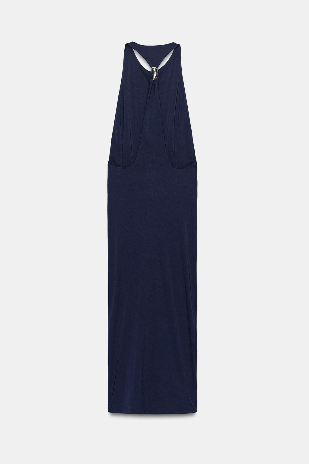 VESTIDO MIDI APLIQUE / Marino oscuro - Zara фото 6