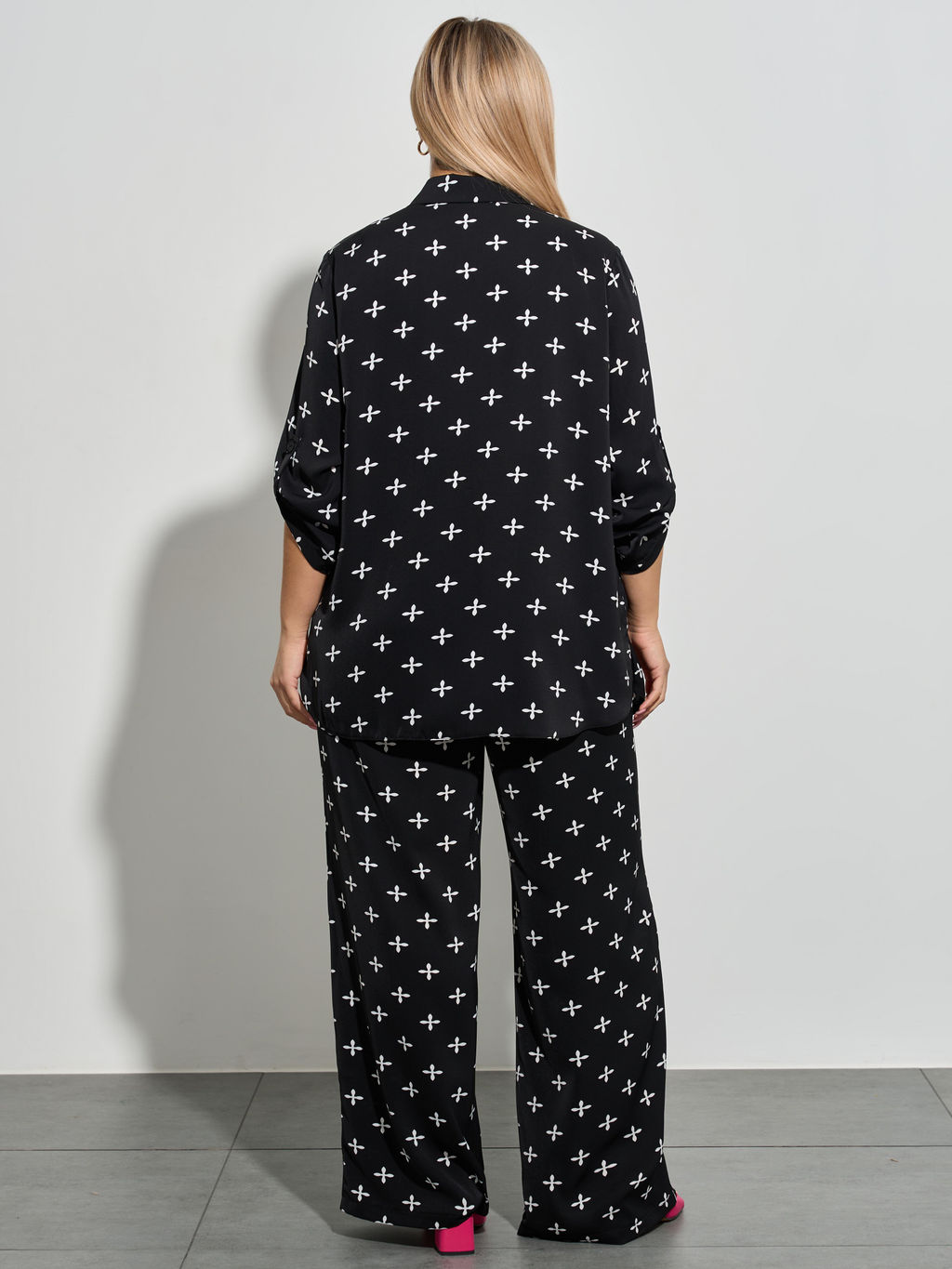 Рубашка 0199-4 фуксия - Dora фото 52