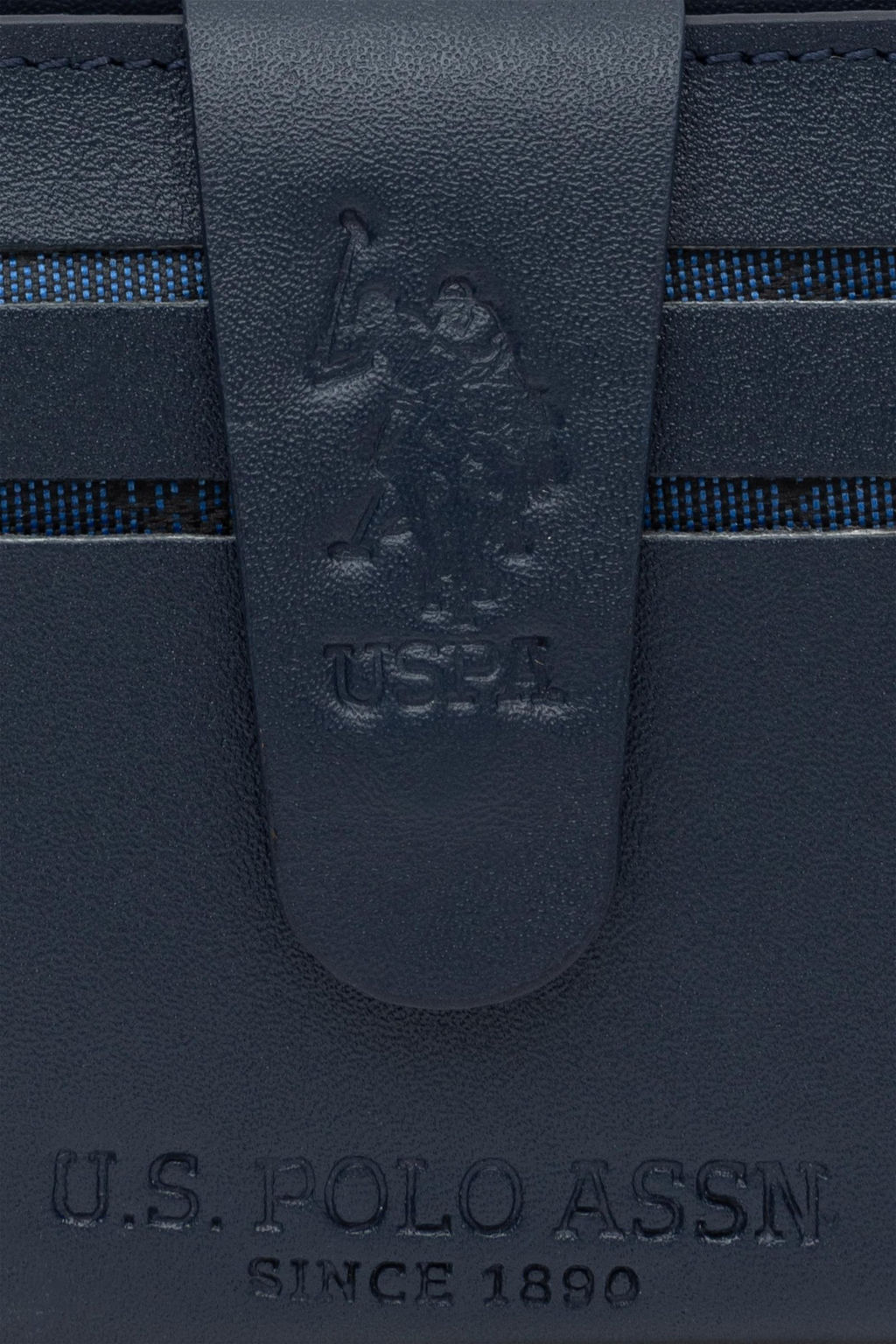 U. S. Polo Assn Мужская визитница темно-синего цвета - U.s. polo assn фото 7