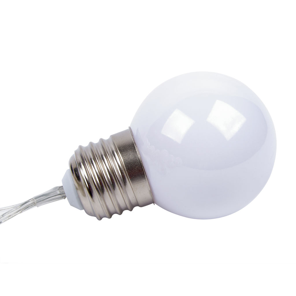 USL-S-126/PT1800 FROST BULBS Садовая гирлянда на солнечной батарее Матовые лампочки. 10 светодиодов. Теплый белый свет. 1*АА Ni-Mh аккумулятор в/к. IP44. TM Uniel - Volpe фото 3
