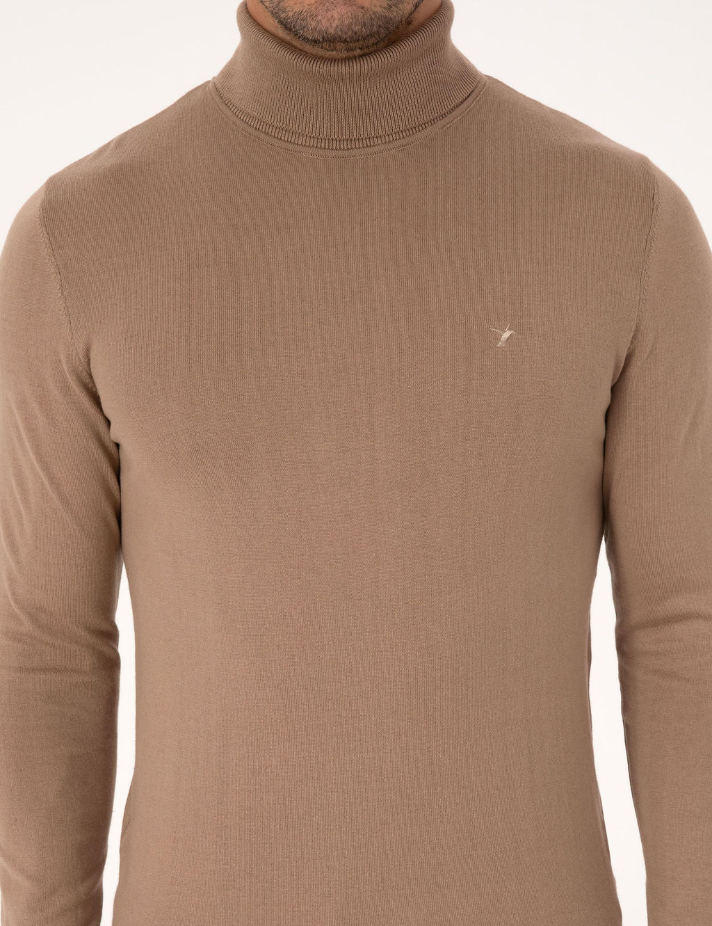 Camel Slim Fit Basic Kazak - Cacharel фото 6