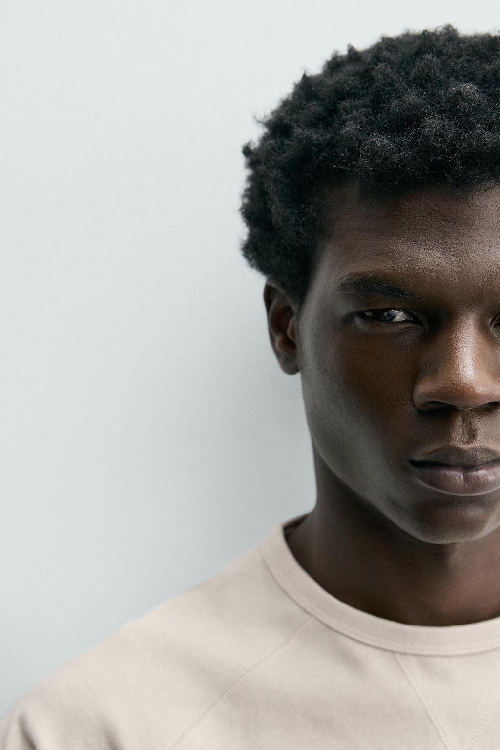 CAMISETA HEAVYWEIGHT CREWNECK / Beige claro - Zara фото 5