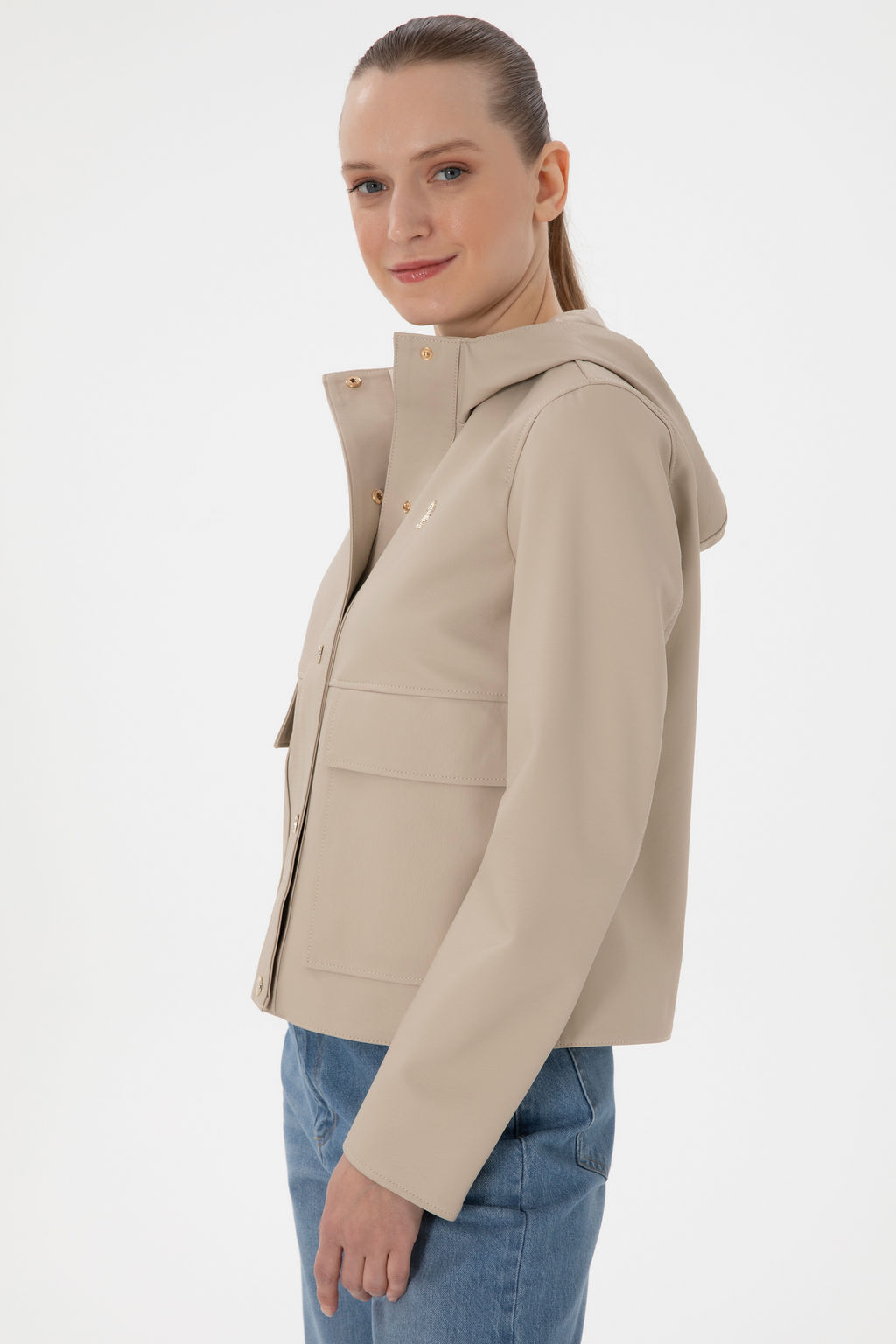 KadДn TaЕ Deri Ceket - U.s. polo assn фото 3
