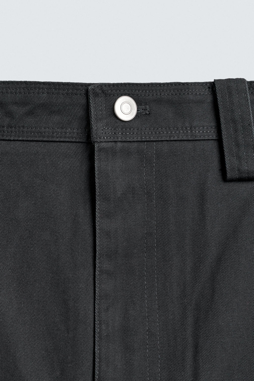 PANTAL?N RELAXED FIT COSTURA GIRADA / Gris antracita - Zara фото 10