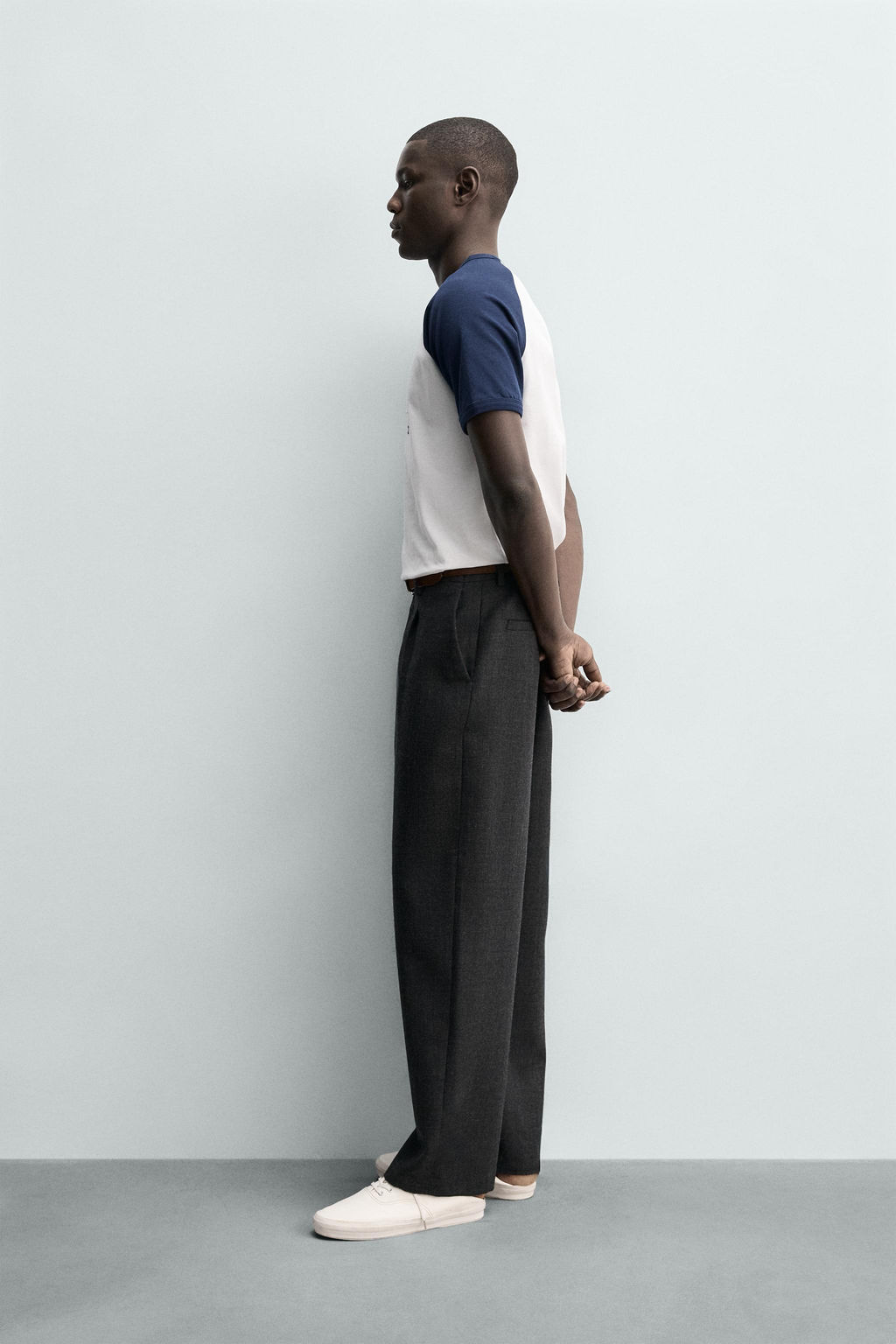 CAMISETA COLOR BLOCK TEXTO PORTOFINO / Marino - Zara фото 4