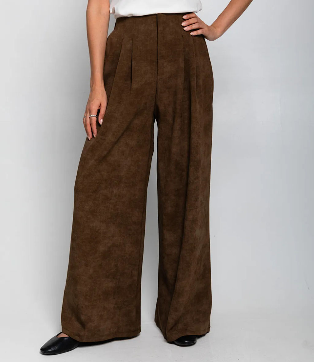 Брюки #КТ001 (11), коричневый - Dommod фото 2