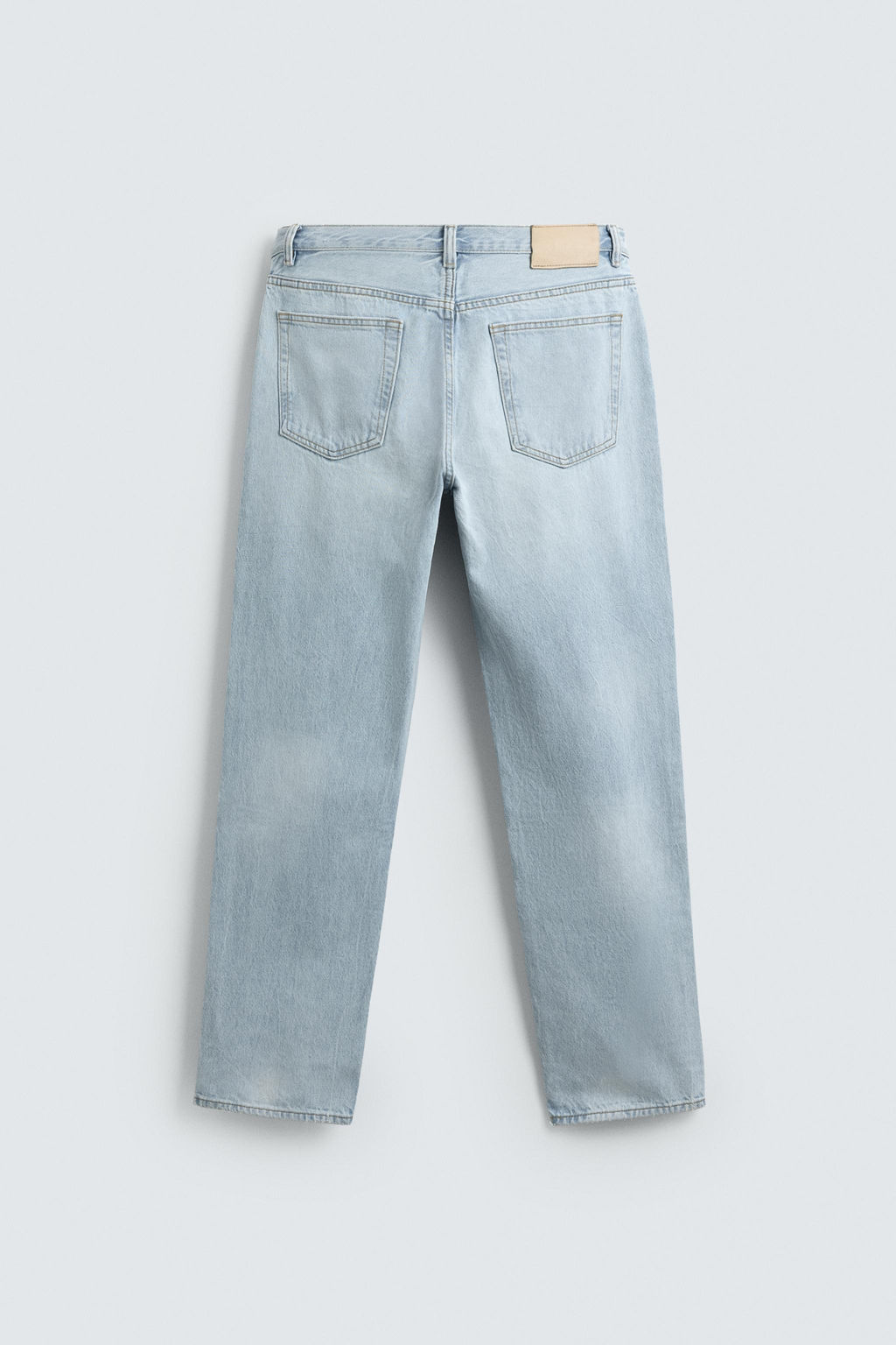 JEANS STRAIGHT FIT / Azul claro - Zara фото 8