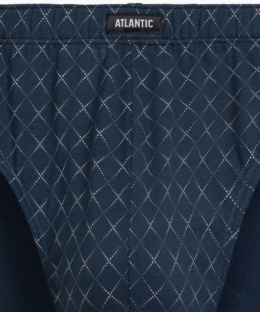 ATLANTIC 3MP-205 Трусы классика Check - набор 3 шт. океан + темно-синий + коричневый  фото 4