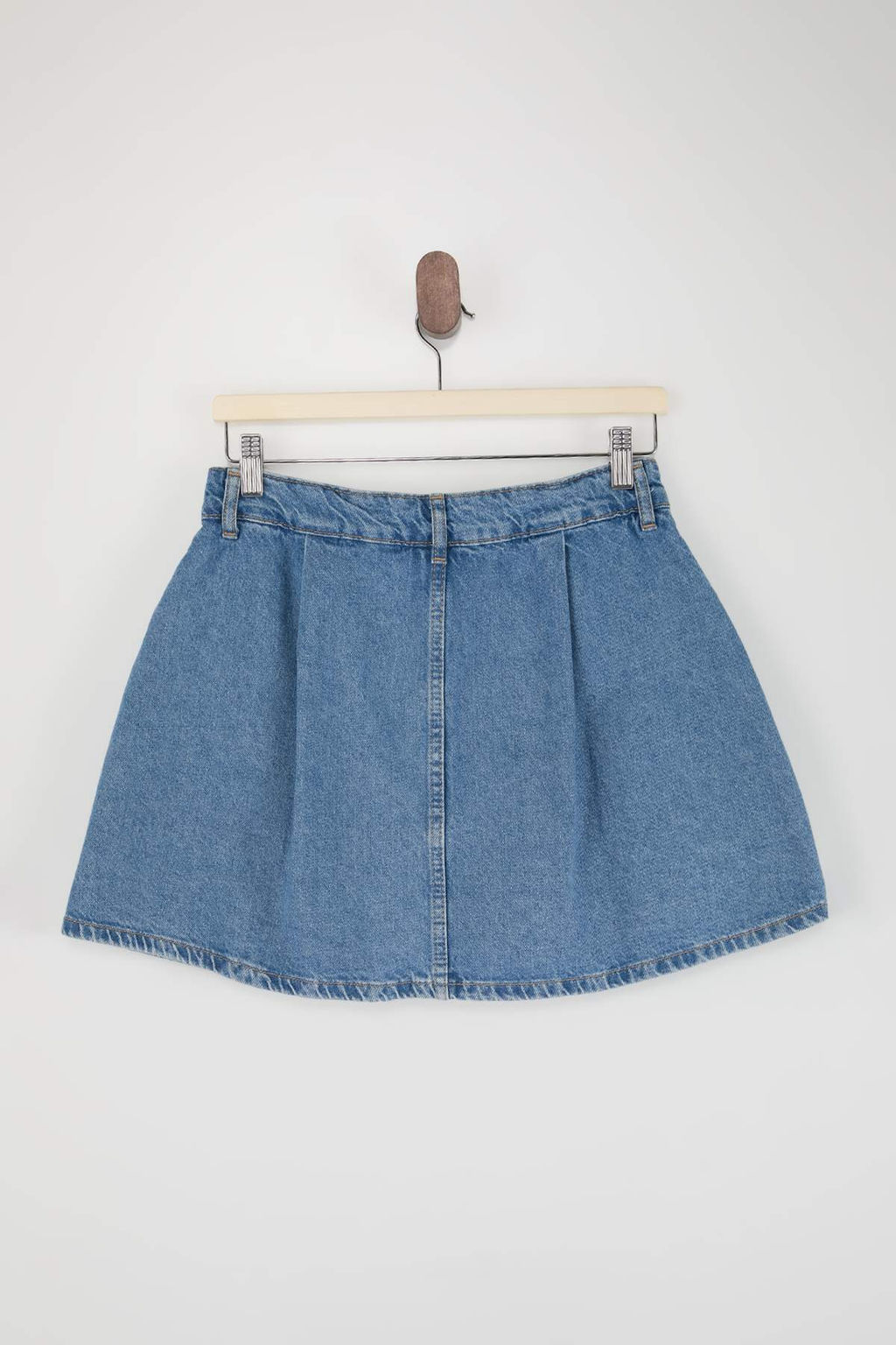 Teen Mavi Mini Denim Sort Etek TWOSS26SR00041 - Trendyolmilla фото 3