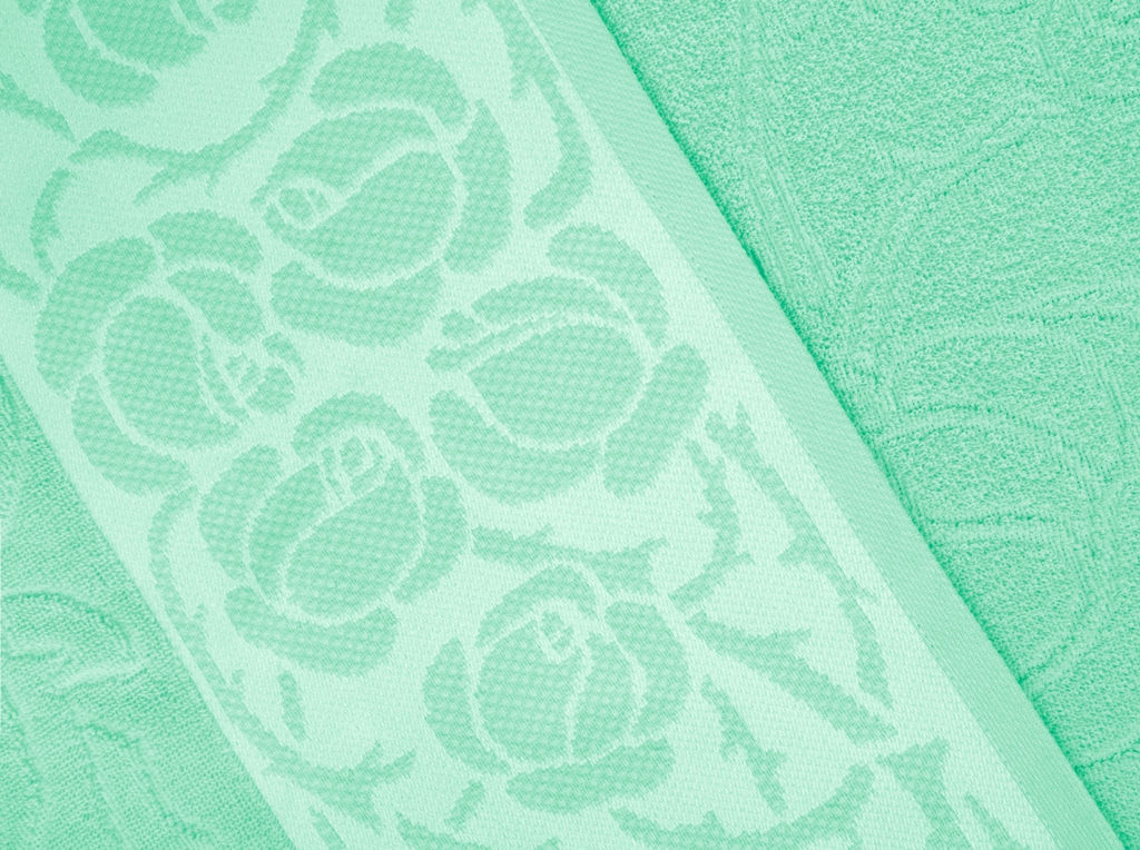 6с102.411ж1 Тенденция (мятный7) Полотенце махровое 67х150см