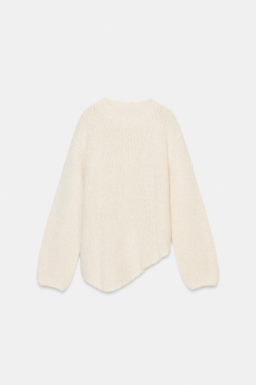 ASYMMETRIC HEM KNIT JUMPER - Zara фото 12