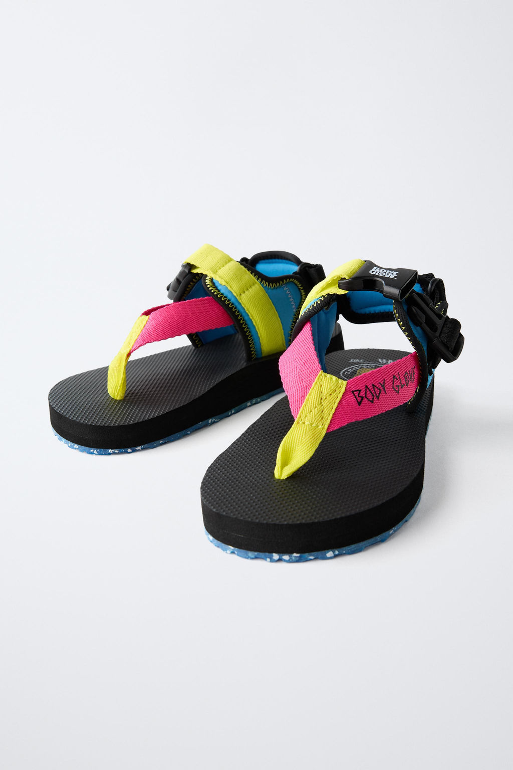 ZARA X BODY GLOVE ® SPORTY SANDALS  фото 3