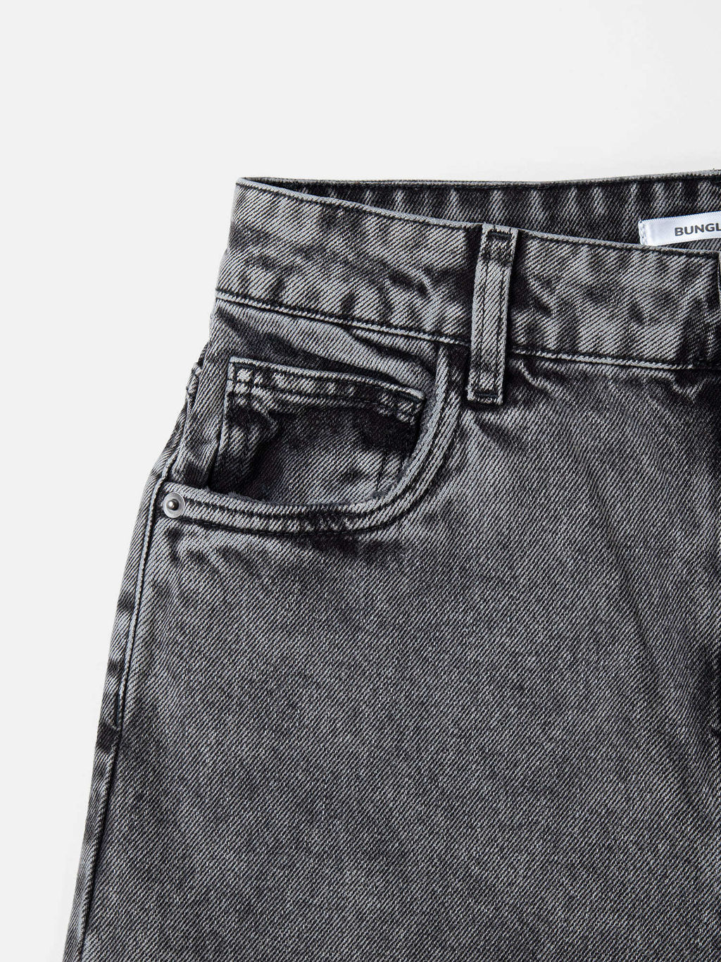 Джинсы Wide fit "Темно-серые" женские