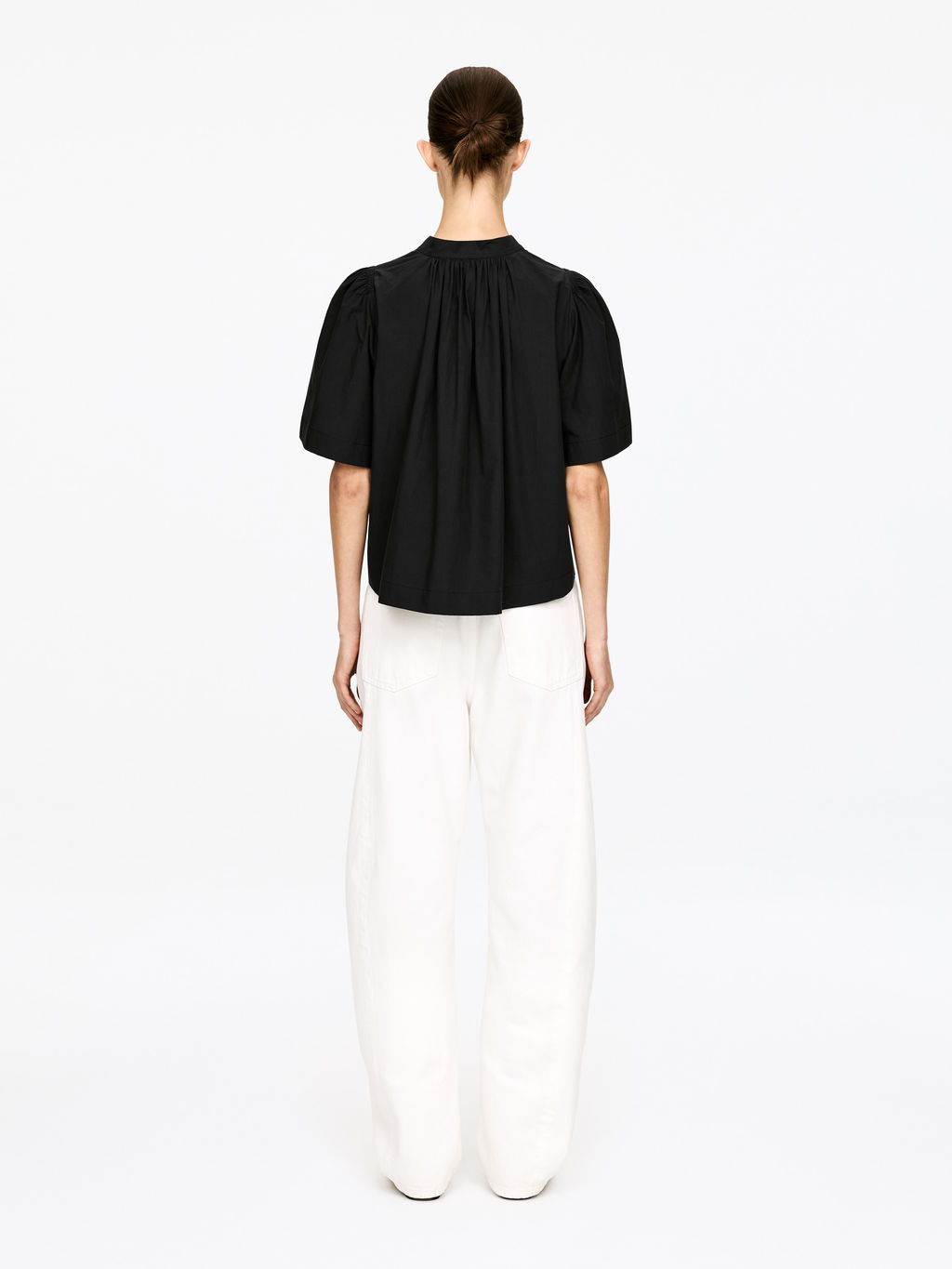Blusa con pliegues - H&m фото 5