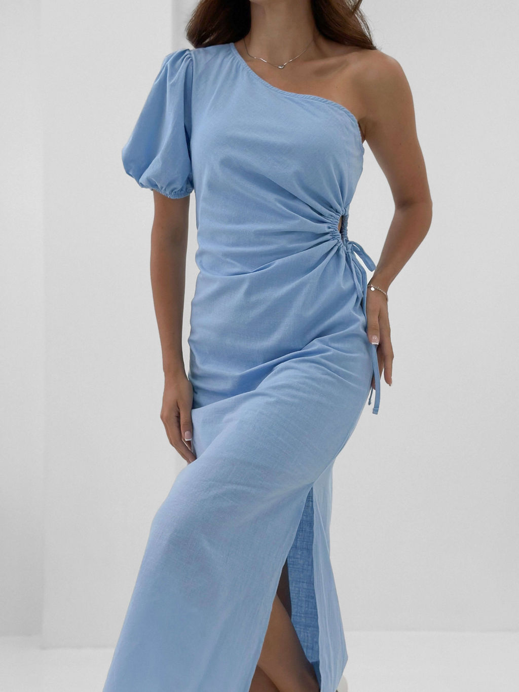 Платье Пэмма (голубой) - Nadi bordo фото 6