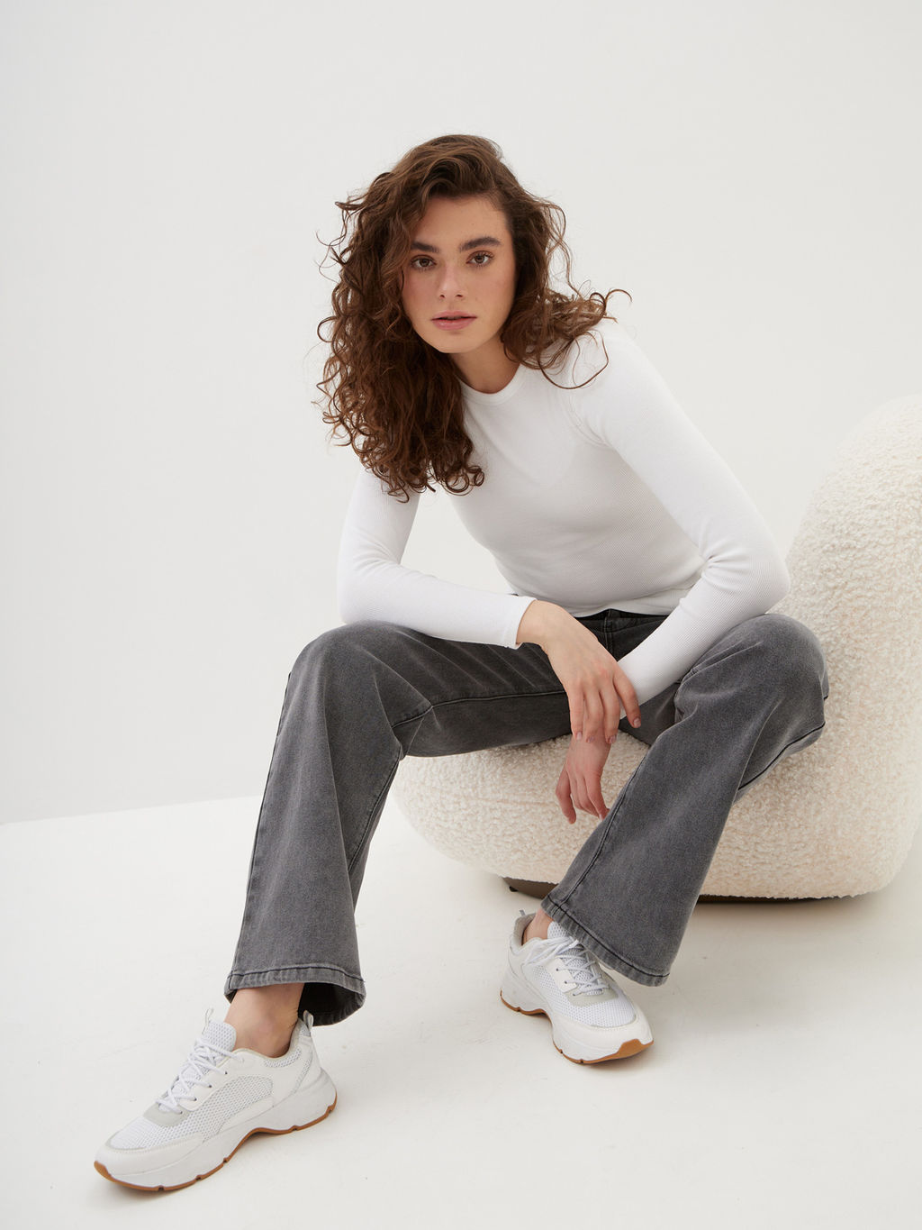 Женские Джинсы Трубы - Mossmore фото 9