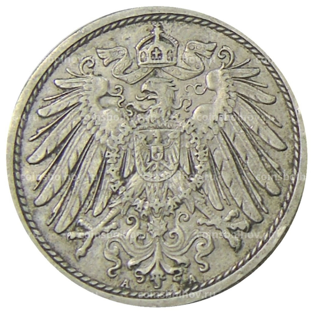 10 пфеннигов 1912 года А Германия