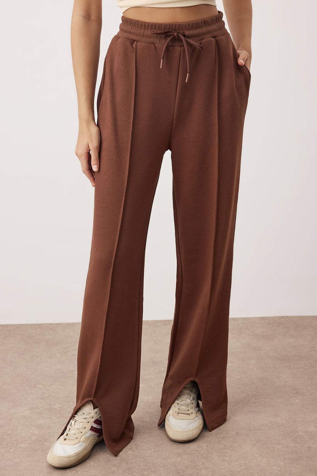 Kahverengi Nervurlu Orme Esofman Alt? TWOAW26EA00008 - Trendyolmilla фото 3