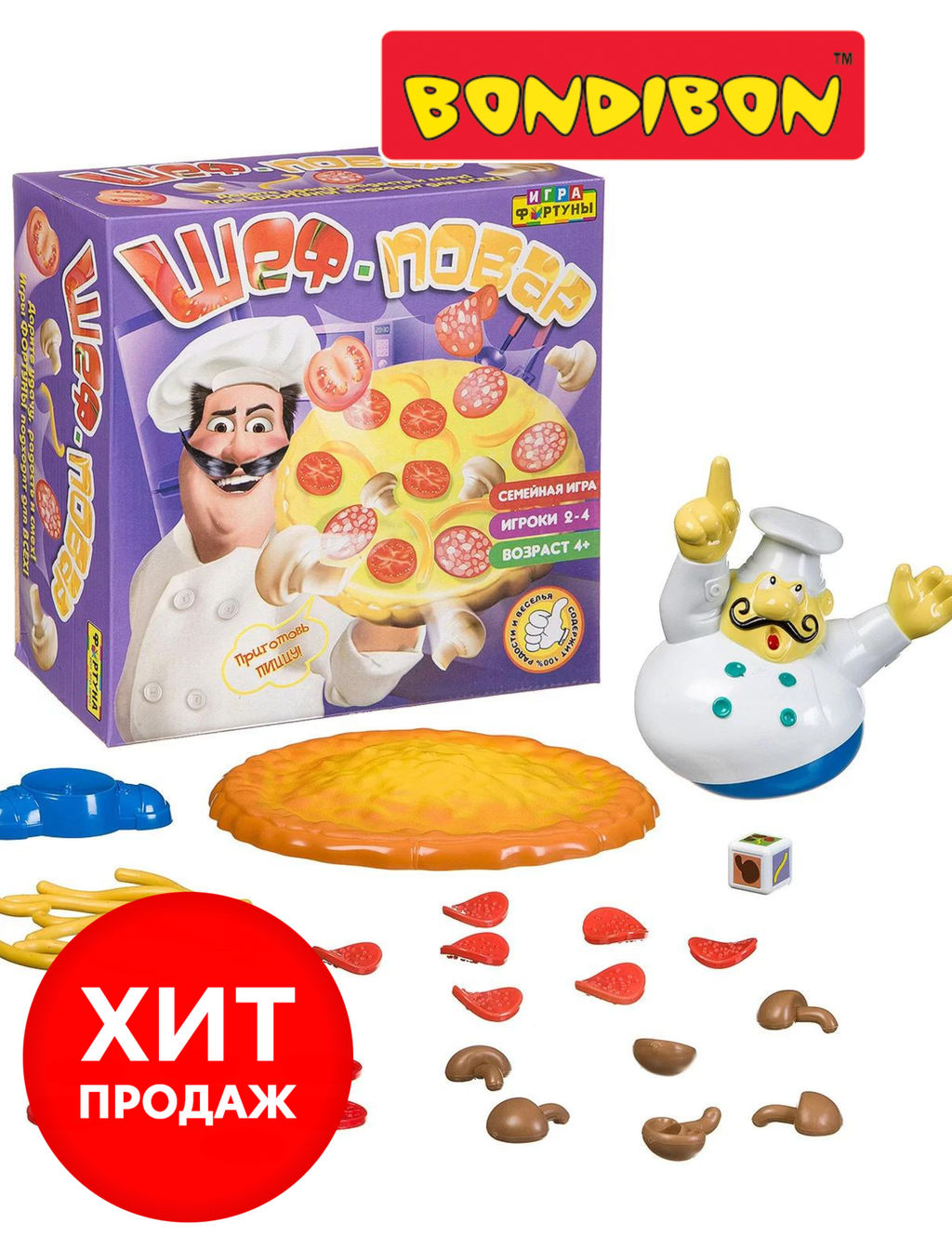 Настольная семейная игра ШЕФ-ПОВАР