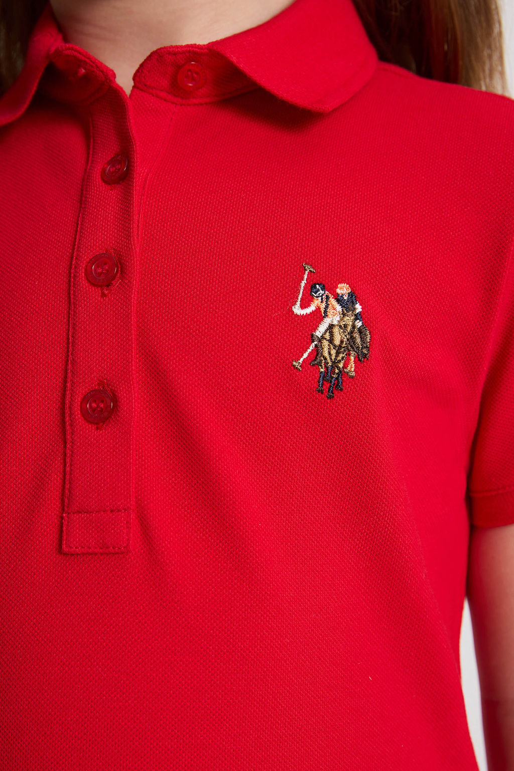 KДz Гocuk KДrmДzД Гrme Elbise - U.s. polo assn фото 6
