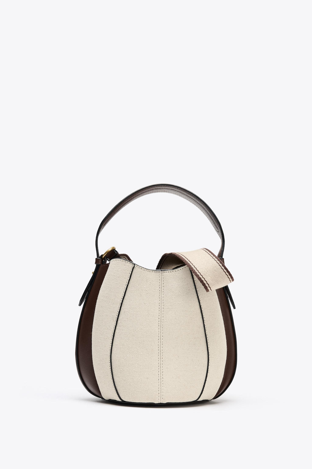 TOPSTITCH BUCKET BAG - Zara фото 6