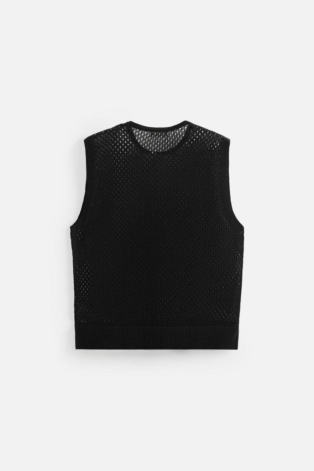 OPEN KNIT VEST - Zara фото 7